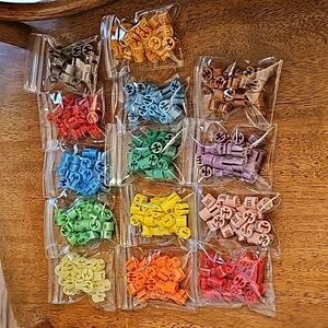 Meta-U Color Coding Size Markers - Set of 350 (25 of each size)